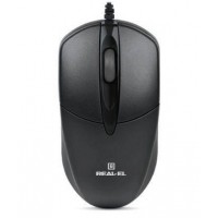 Мышь REAL-EL RM-208 Black (EL123200030)