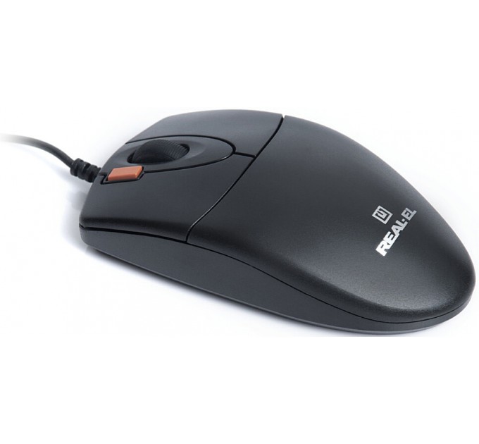 REAL-EL Миша REAL-EL RM-220 Black (EL123200026)