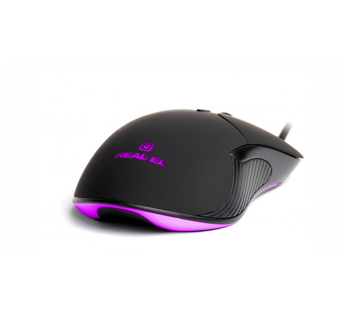 REAL-EL Миша REAL-EL RM-295 Black (EL123200031)