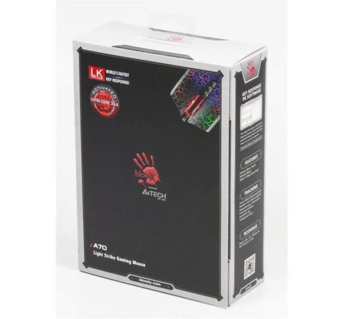 A4Tech Мышь A4Tech A70A Bloody Crackle Black USB
