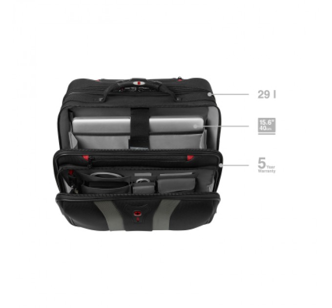 Wenger Сумка для ноутбука Wenger 16" Granada, Wheeled Case, Black (600659)