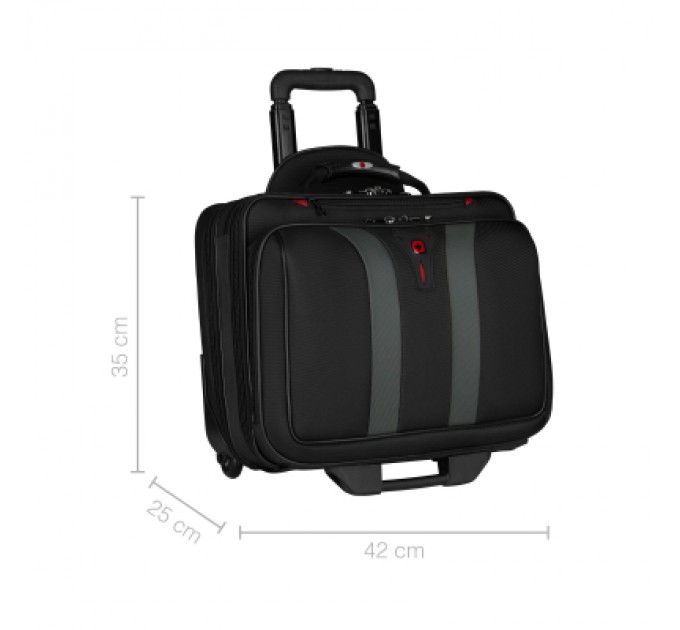 Wenger Сумка для ноутбука Wenger 16" Granada, Wheeled Case, Black (600659)