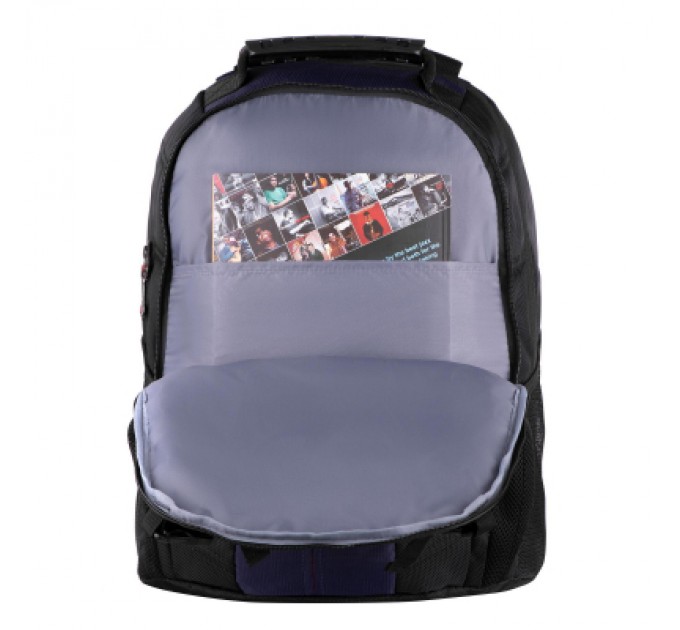 Wenger Рюкзак для ноутбука Wenger 16" Sherpa Black-Blue (606486)