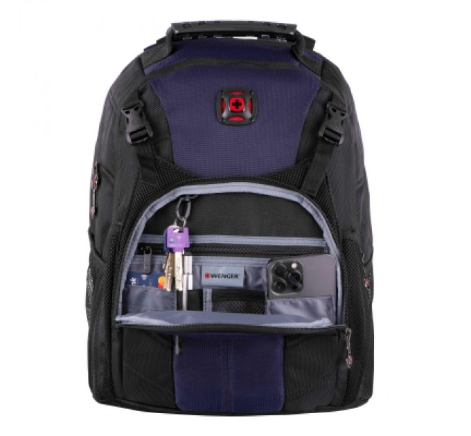 Wenger Рюкзак для ноутбука Wenger 16" Sherpa Black-Blue (606486)