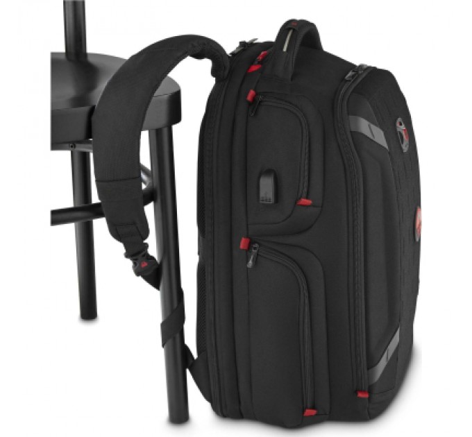 Wenger Рюкзак для ноутбука Wenger 17.3" Tech, PlayerOne, Gaming, Black (611650)
