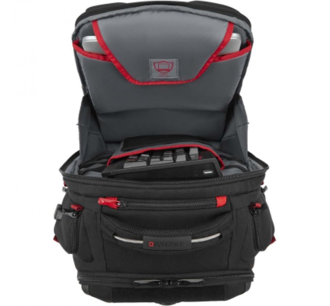 Wenger Рюкзак для ноутбука Wenger 17.3" Tech, PlayerOne, Gaming, Black (611650)