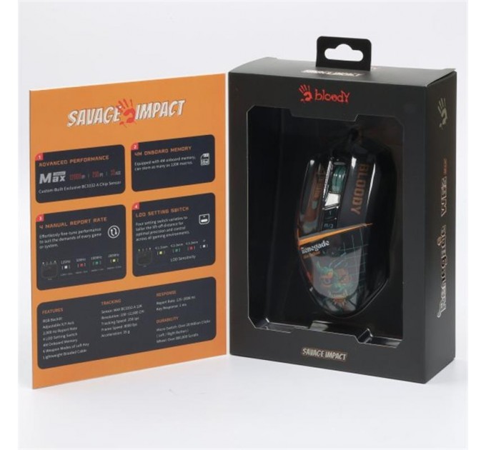 A4Tech Мышь A4Tech Bloody W63 Max Renegade Midnight