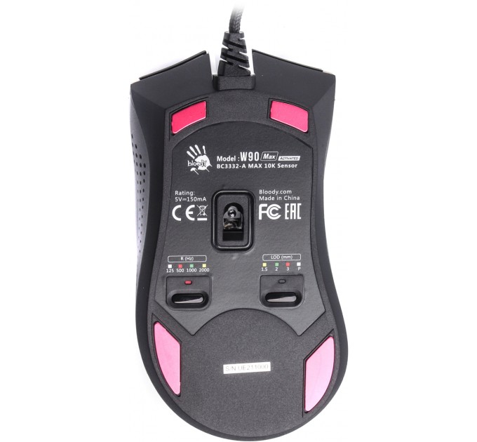 A4Tech Мышь A4Tech Bloody W90 Max Panda White