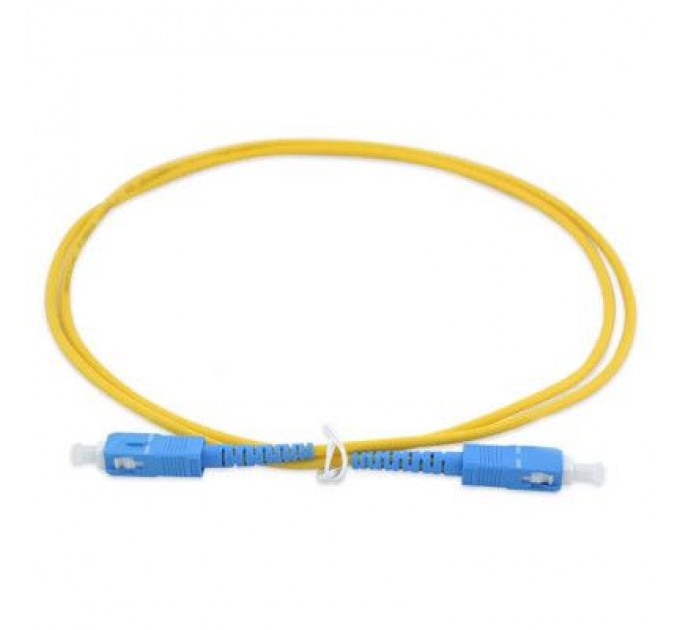 Eserver Оптичний патчкорд Eserver SC/UPC-SC/UPC SingleMode Simplex 5м (ES-SC-SC/UPC-5-SM-S)