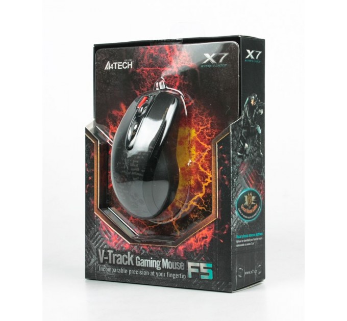 A4Tech Миша A4Tech F5 Black V-Track