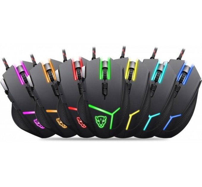 Motospeed Мышь Motospeed V18 RGB USB Black (mtv18b)