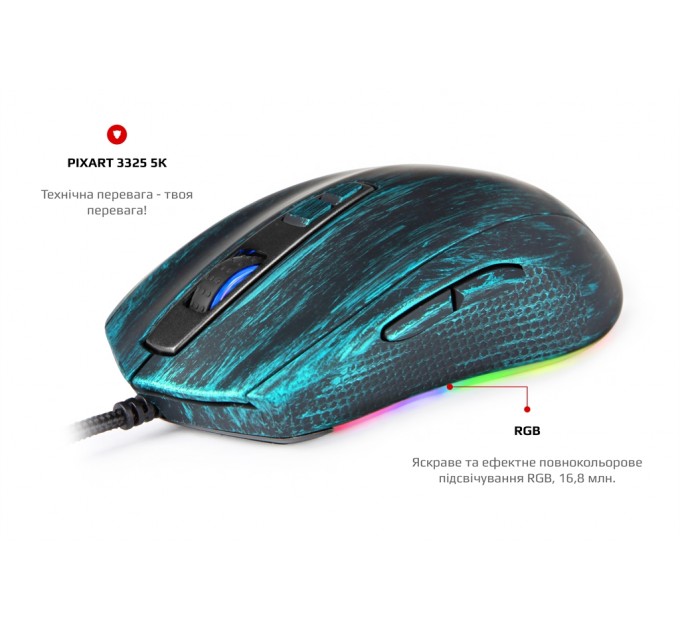 Motospeed Мышь Motospeed V60 Van Gogh Blue (mtv60van)