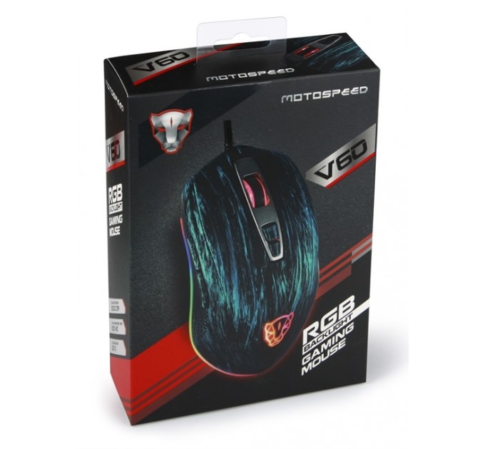 Motospeed Мышь Motospeed V60 Van Gogh Blue (mtv60van)