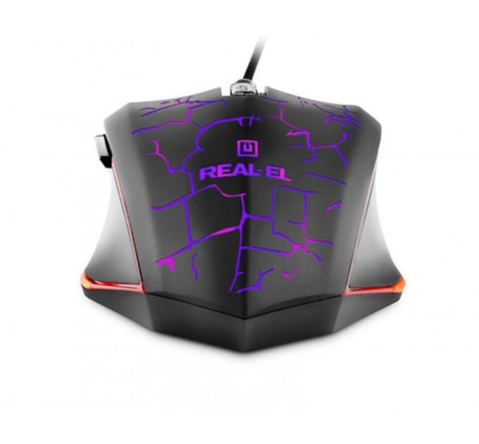 REAL-EL Миша REAL-EL RM-505 Black (EL123200018)
