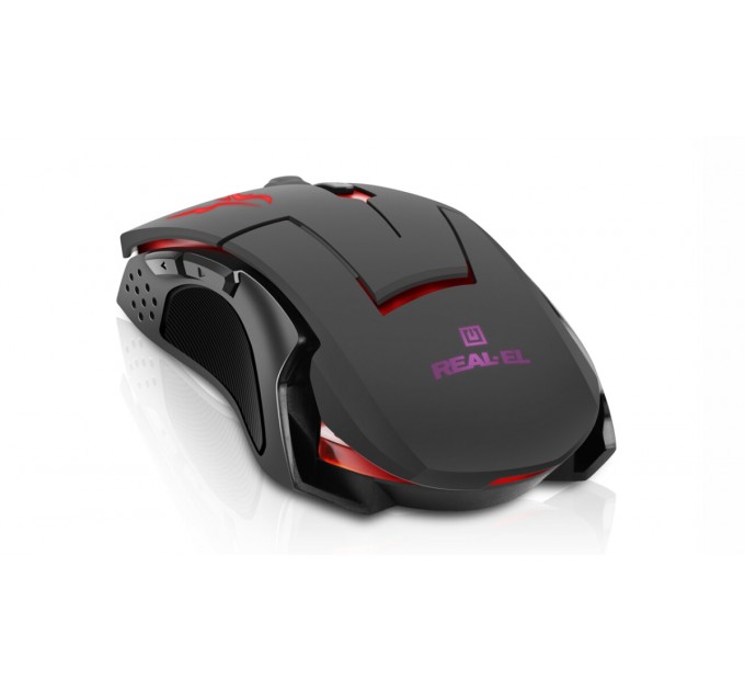 REAL-EL Миша REAL-EL RM-520 Gaming Black  (EL123200020)