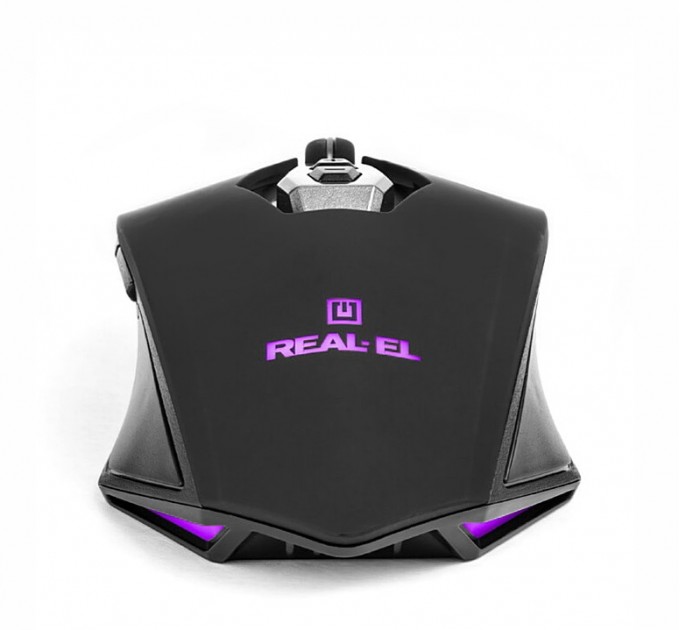 REAL-EL Миша REAL-EL RM-525 Black (EL123200029)