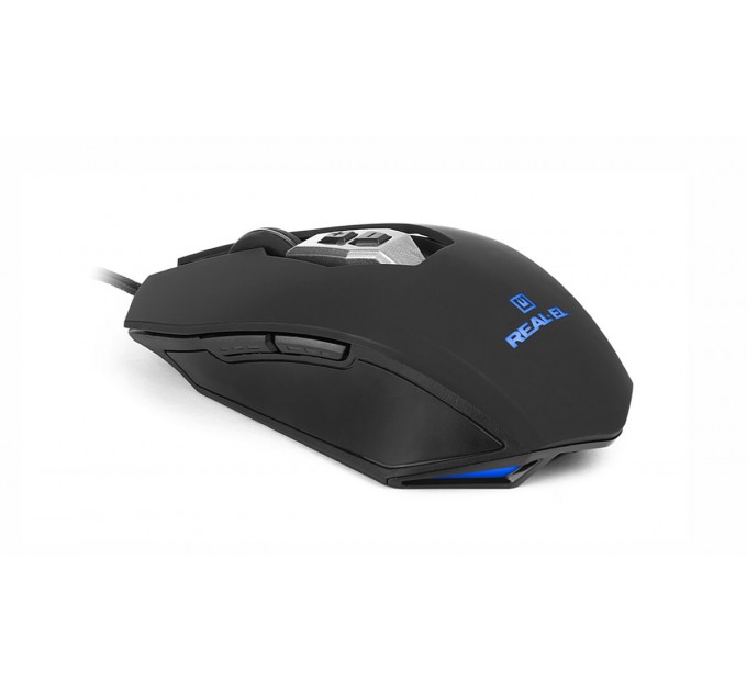 REAL-EL Миша REAL-EL RM-525 Black (EL123200029)