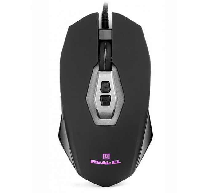 REAL-EL Миша REAL-EL RM-525 Black (EL123200029)