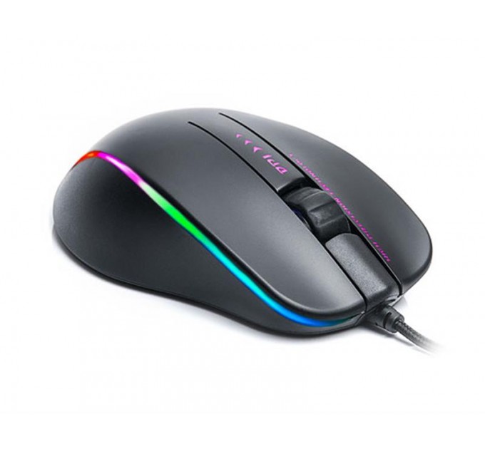 REAL-EL Мышь REAL-EL RM-747 Black (EL123200028)