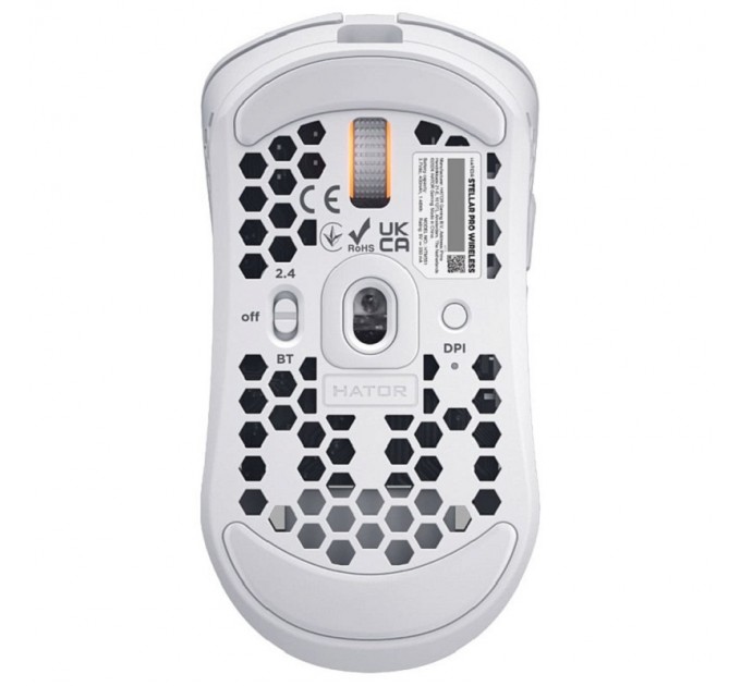 Hator Мышь Hator Stellar Pro Wireless White (HTM551)