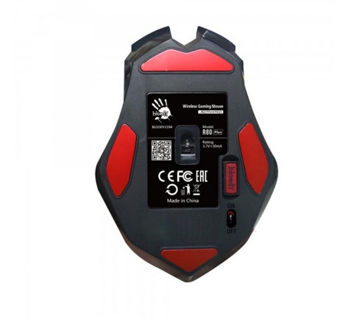 A4Tech Мышь беспроводная A4Tech R80 Plus Bloody (Skull) Black