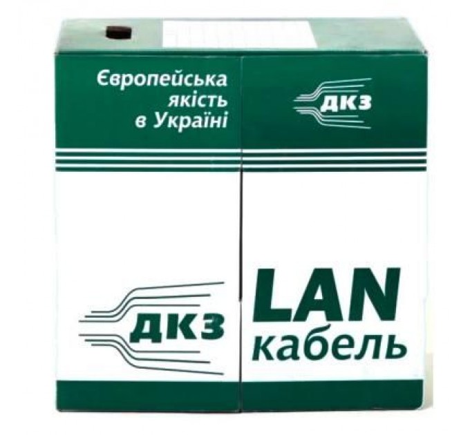ДКЗ Кабель мережевий ДКЗ FTP 305м, cat.5e, КВПЭ 4*2*0,51 [СU] (19566)