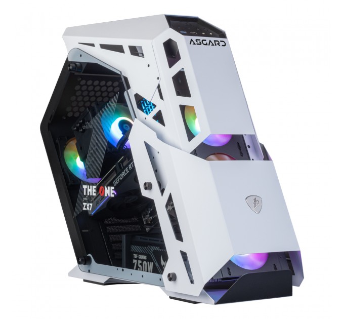 ASGARD Персональный компьютер ASGARD (A76X.32.S10.47.3287); AMD Ryzen 5 7600X (4.7 - 5.3 ГГц) / ОЗУ 32 ГБ / SSD 1 ТБ / NVIDIA GeForce RTX 4070 12 ГБ / без ОП / LAN / Wi-Fi / Bluetooth / Ubuntu / белый