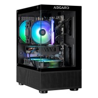 Персональный компьютер ASGARD (I124F.16.S10.46.5176); Intel Core i5 12400F (2.5 - 4.4 ГГц) / ОЗУ 16 ГБ / SSD 1 ТБ / NVIDIA GeForce RTX 4060 8 ГБ / без ОП / LAN / Ubuntu / черный