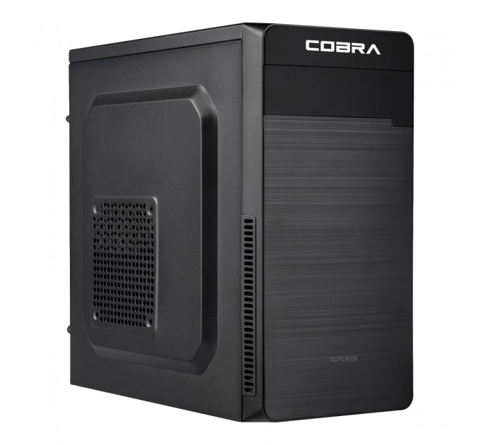 COBRA Персональный компьютер COBRA Advanced (I3355.8.S2.INT.18635); Intel Celeron J3355 (2.0 - 2.5 ГГц) / ОЗУ 8 ГБ / SSD 240 ГБ / Intel HD Graphics 500 / без ОП / LAN / Ubuntu / черный