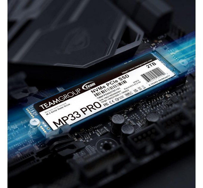 Team Накопичувач SSD 2TB Team MP33 Pro M.2 2280 PCIe 3.0 x4 3D TLC (TM8FPD002T0C101)