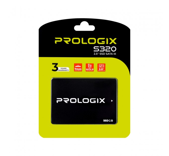 Prologix Накопичувач SSD  960GB Prologix S320 2.5" SATAIII TLC (PRO960GS320)