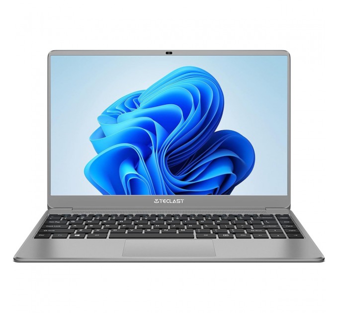 Teclast Ноутбук Teclast F7 Plus3 (Z000000999601); 14" FullHD (1920x1080) IPS LED глянцевый / Intel Processor N95 (3.4 ГГц) / RAM 16 ГБ / SSD 256 ГБ / Intel UHD Graphics / без ОП / Wi-Fi / BT / Windows 11 / 1.3 кг / серый