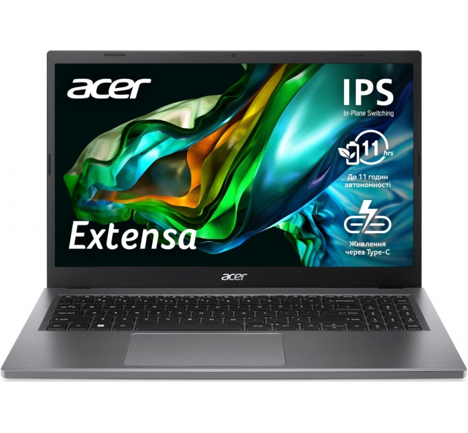Acer Ноутбук Acer Extensa 15 EX215-23-R01B (NX.EH3EU.00F) Steel Gray