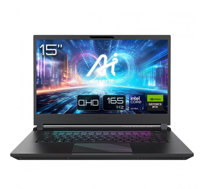GIGABYTE Ноутбук Gigabyte Aorus 15 BKG 2024 (AORUS 15 BKG-13KZ754SH) Shadow Black
