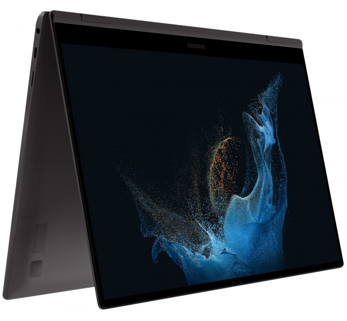 Samsung Ноутбук Samsung Galaxy Book2 Pro 360 950QED-KA2IT (8806094292312); 15.6" FullHD (1920x1080) AMOLED глянцевый сенсорный / Intel Core i5-1240P (1.7 - 4.4 ГГц) / RAM 8 ГБ / SSD 512 ГБ / Intel Iris Xe Graphics / без ОП / Wi-Fi / BT / веб-камера /