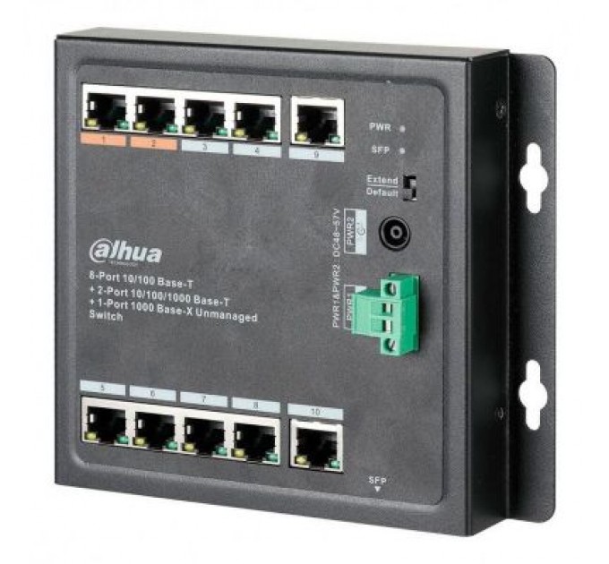 Dahua Комутатор мережевий Dahua DH-PFS3111-8ET-96-F