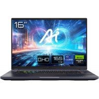 Ноутбук Gigabyte Aorus 16X (2024) (AORUS 16X ASG-63UAC64SH); 16" WQXGA (2560x1600) IPS LED матовый 165 Гц / Intel Core i9-14900HX (2.2 - 5.4 ГГц) / RAM 32 ГБ (Max 64 ГБ) / SSD 1 ТБ / nVidia GeForce RTX4070, 8 ГБ / без ОП / LAN / Wi-Fi / BT / веб-каме