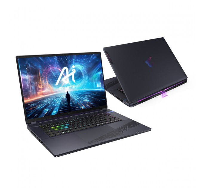 GIGABYTE Ноутбук Gigabyte Aorus 16X 9KG 2024 (AORUS 16X 9KG-43UAC54SH) Midnight Gray