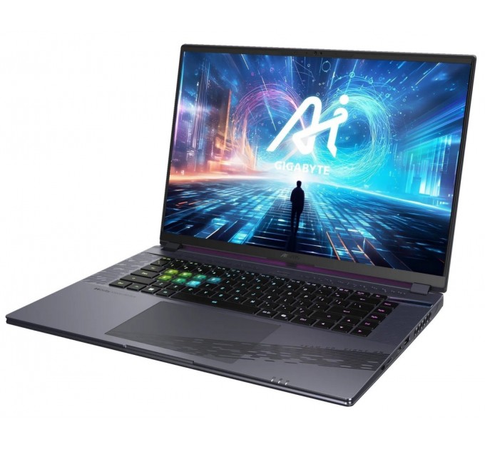 GIGABYTE Ноутбук Gigabyte Aorus 16X 9SG 2024 (AORUS 16X 9SG-43KZC54SD) Midnight Gray
