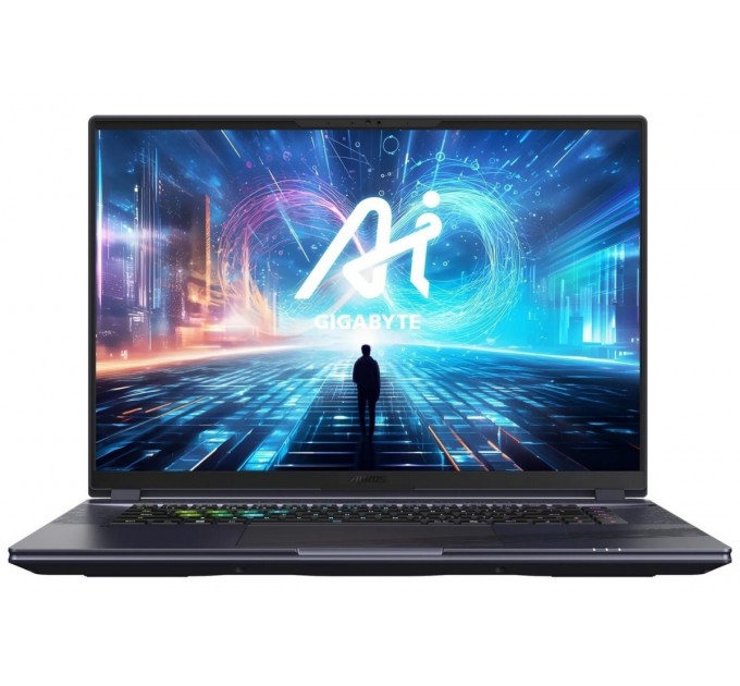 GIGABYTE Ноутбук Gigabyte Aorus 16X 9SG 2024 (AORUS 16X 9SG-43KZC54SD) Midnight Gray