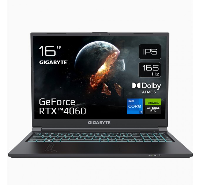 GIGABYTE Ноутбук Gigabyte G6 KF 2024 (G6 KF-H3KZ854KD) Iron Gray