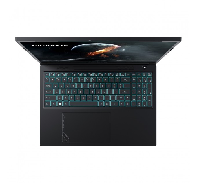 GIGABYTE Ноутбук Gigabyte G6 MF (G6 MF-H2KZ854KD); 16" WUXGA (1920x1200) IPS LED матовый 165 Гц / Intel Core i7-13620H (2.4 - 4.9 ГГц) / RAM 16 ГБ (Max 64 ГБ) / SSD 1 ТБ / nVidia GeForce RTX4050, 6 ГБ / без ОП / LAN / Wi-Fi / BT / веб-камера / DOS / 