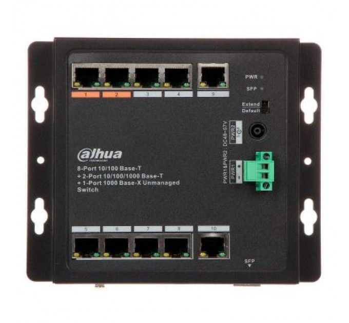 Dahua Комутатор мережевий Dahua DH-PFS3111-8ET-96-F