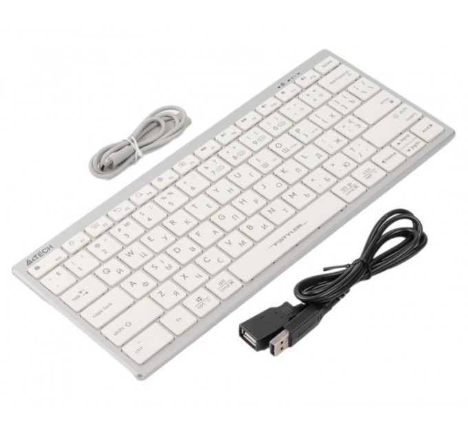 A4Tech Клавиатура A4Tech Fstyler FBX51C White