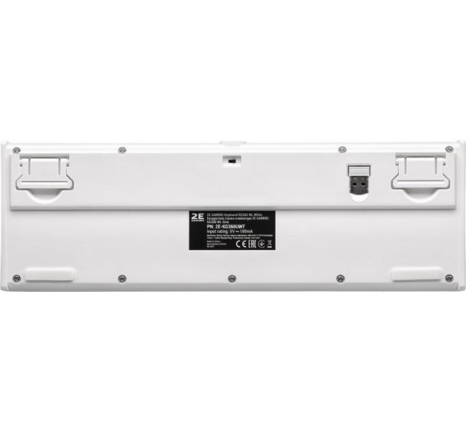 2E Клавиатура беспроводная 2E Gaming KG360UWT RGB White (2E-KG360UWT)
