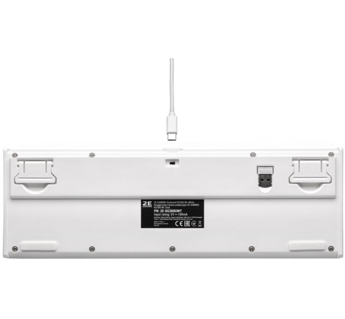 2E Клавиатура беспроводная 2E Gaming KG360UWT RGB White (2E-KG360UWT)