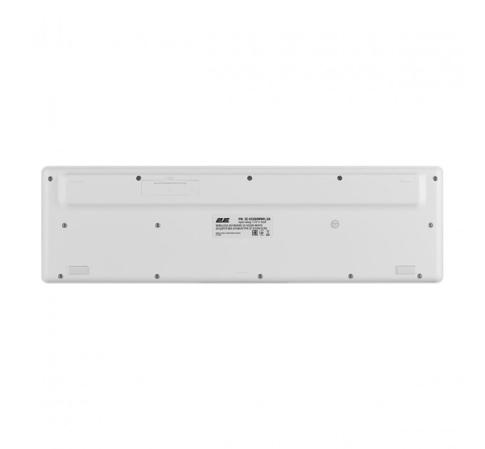2E Клавиатура беспроводная 2E KS260 WL EN/UKR White (2E-KS260WWH_UA)
