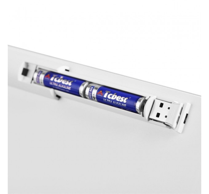 2E Клавиатура беспроводная 2E KS270 WL/BT EN/UKR Silver/White (2E-KS270WBWH_UA)