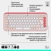 Logitech Клавиатура беспроводная Logitech Pop Icon Keys Rose (920-013073)
