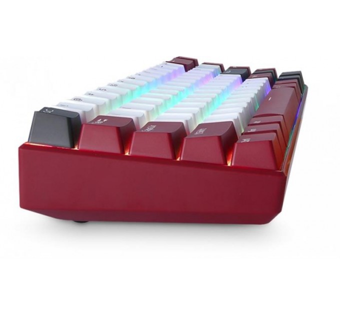 Motospeed Клавиатура беспроводная Motospeed BK67 Longhua Blue Red (mtbk67rmb)